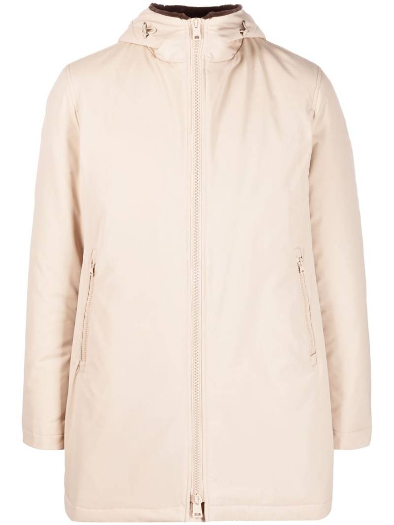 Herno Keystone fur-lined hooded parka - Neutrals von Herno