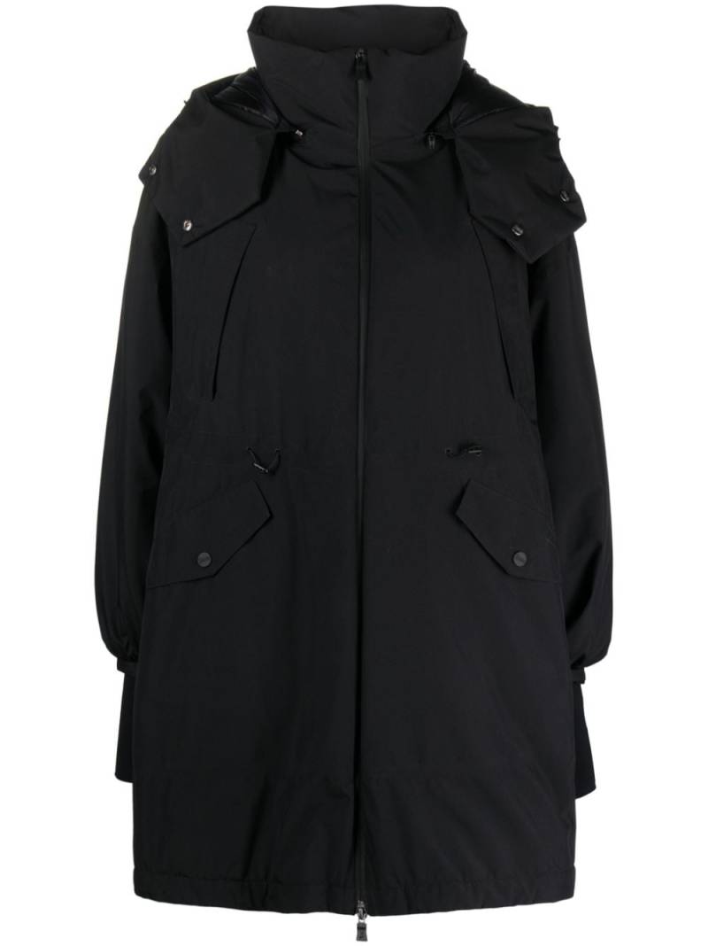 Herno Laminar high-neck parka - Black von Herno