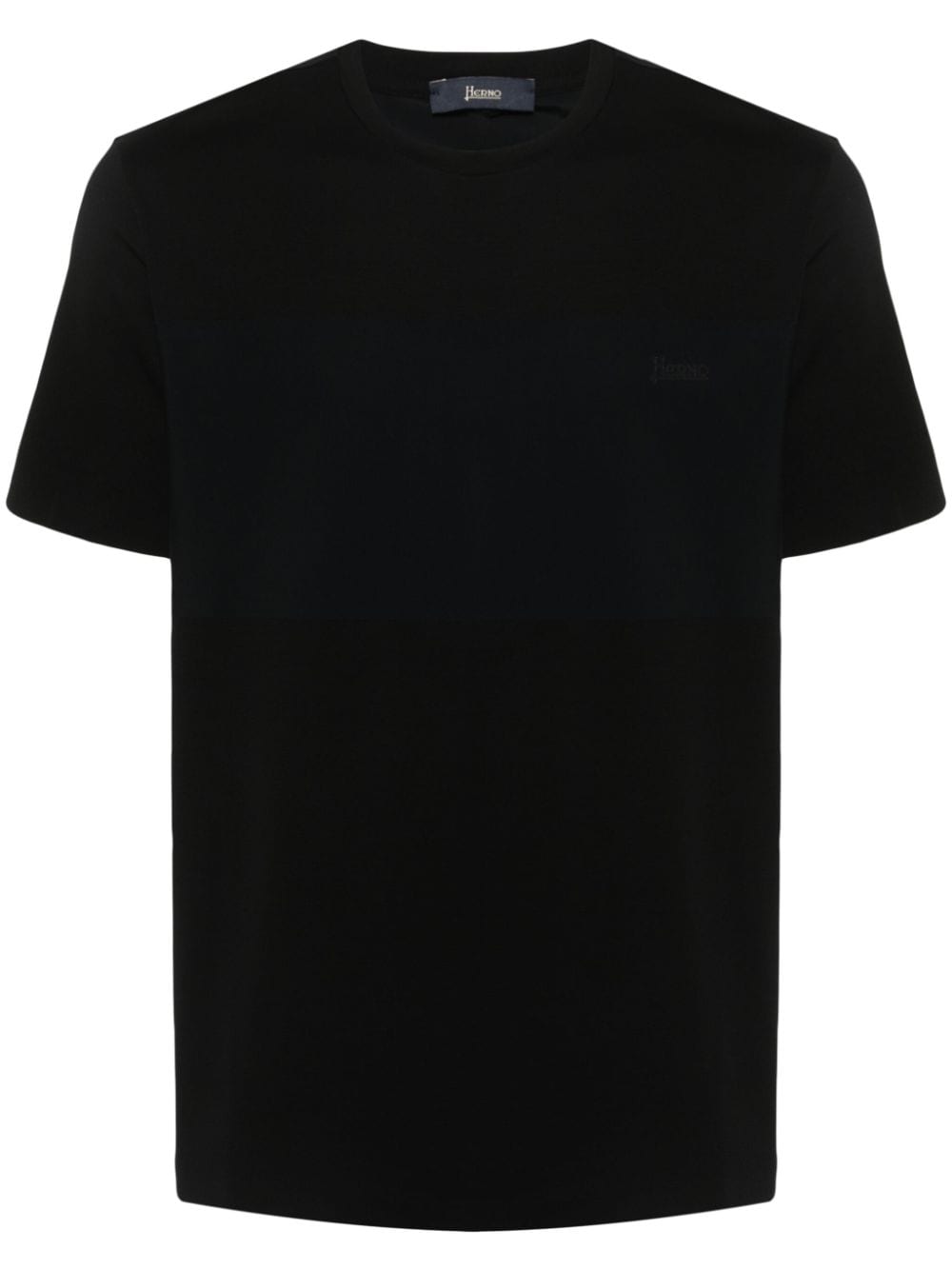 Herno debossed-logo T-shirt - Black von Herno