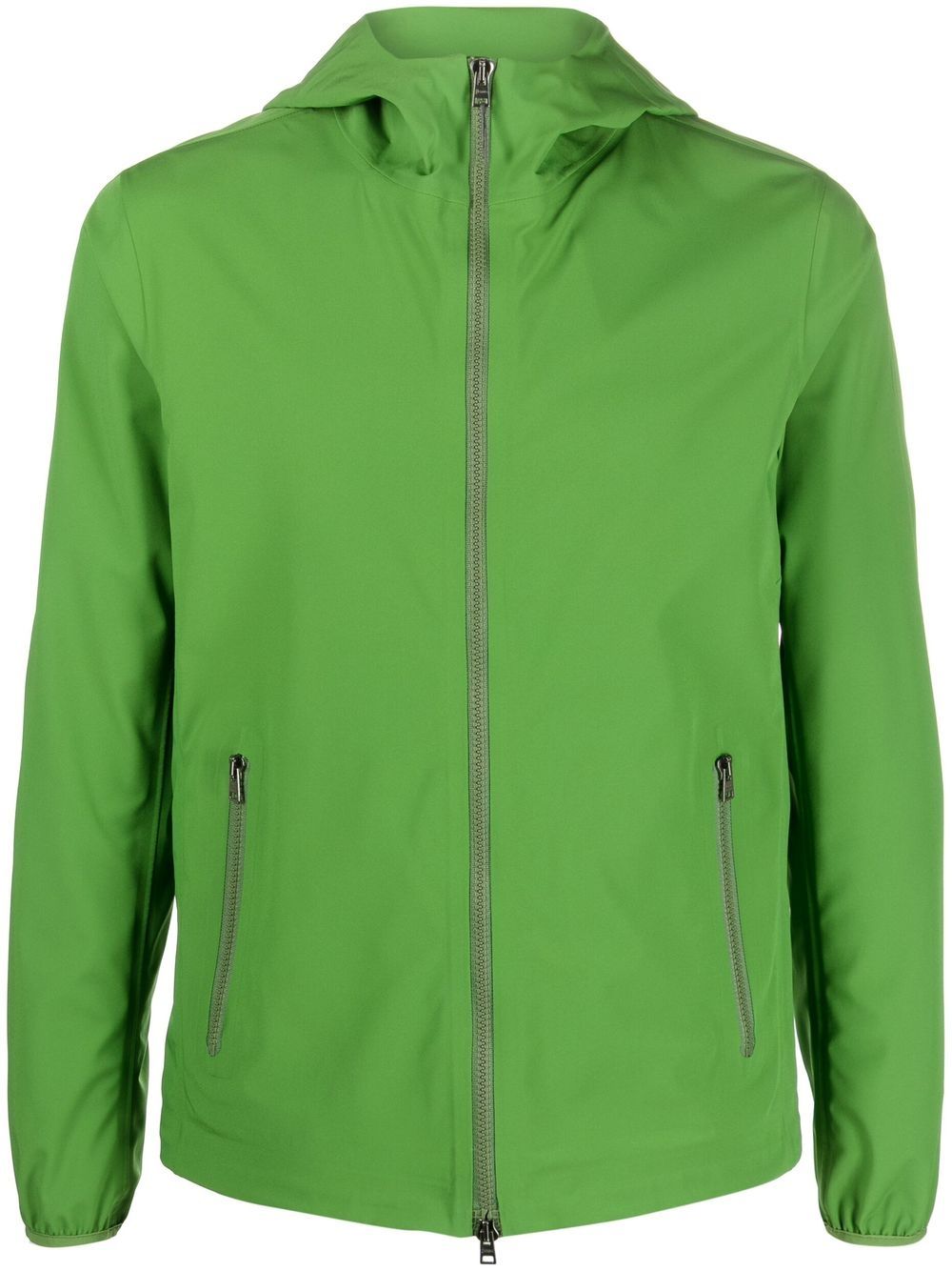Herno high-neck hooded jacket - Green von Herno