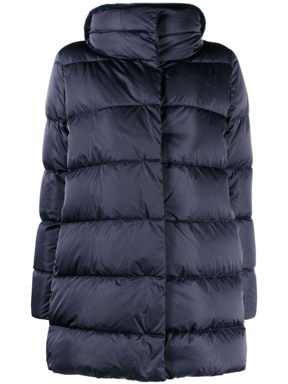 Herno high-neck padded coat - Blue von Herno