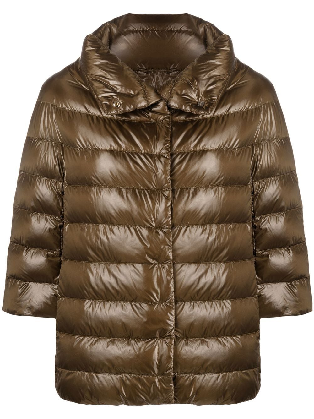 Herno high-neck puffer jacket - Green von Herno