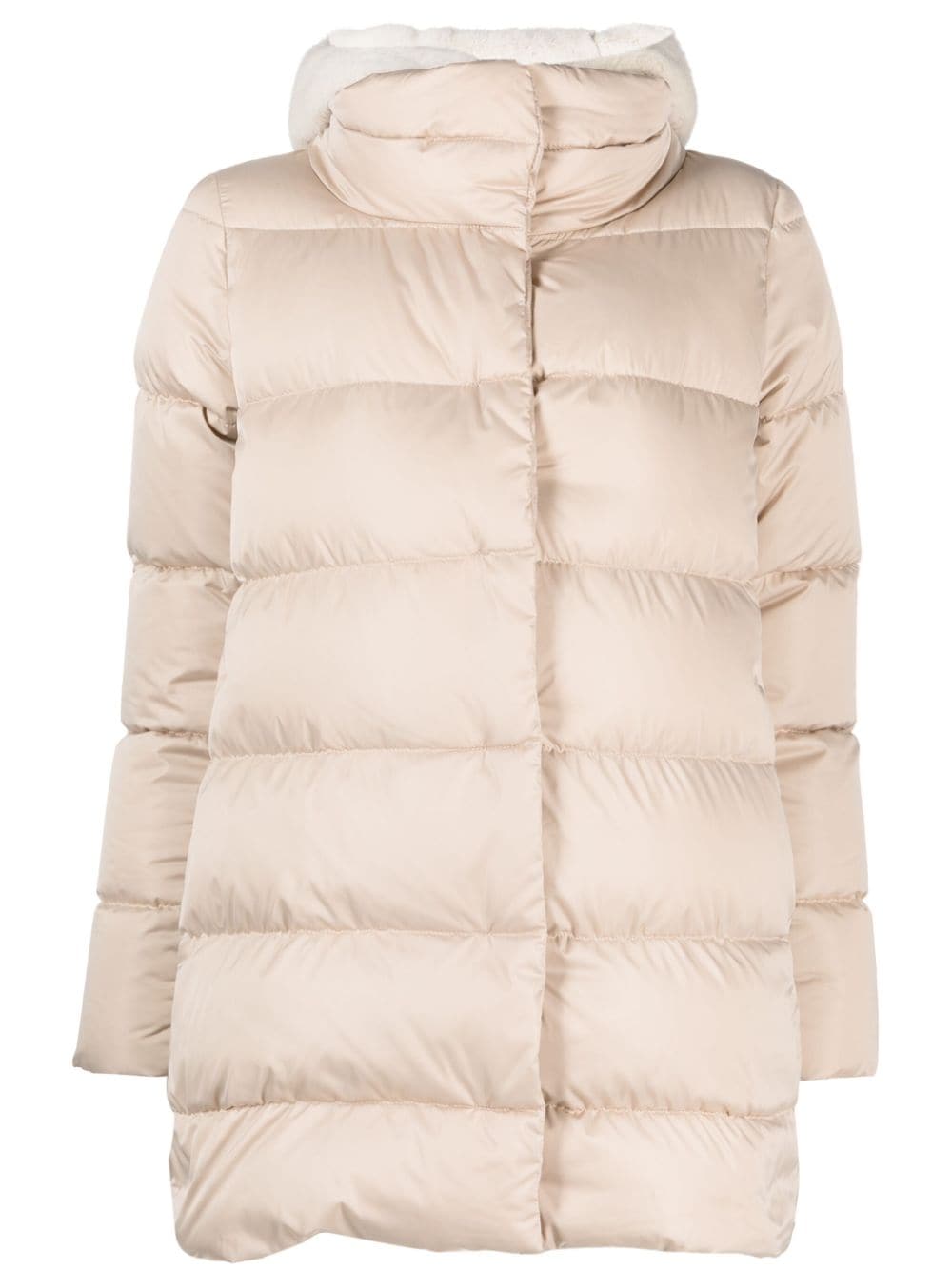 Herno hooded padded puffer jacket - Neutrals von Herno