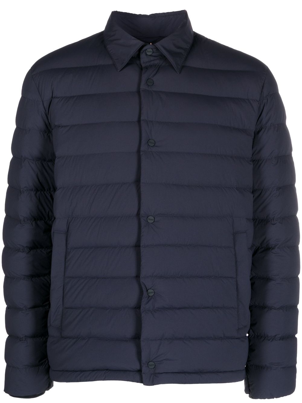 Herno padded down-feather jacket - Blue von Herno