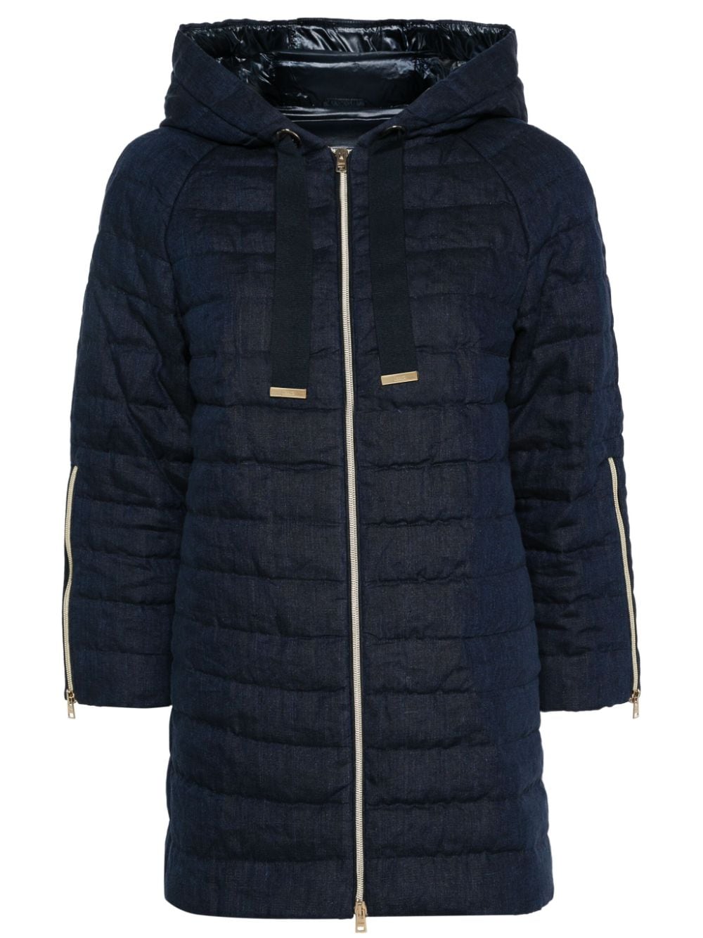 Herno padded hooded jacket - Blue von Herno