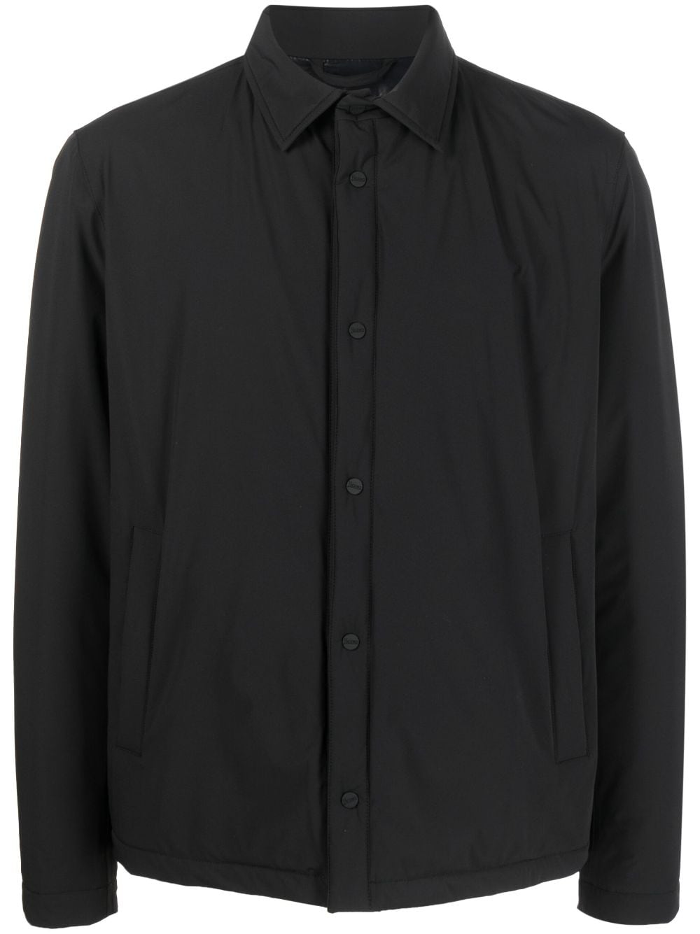 Herno padded shirt jacket - Black von Herno