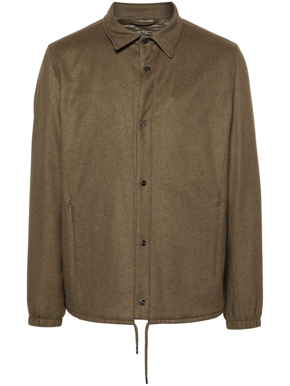 Herno padded shirt jacket - Green von Herno