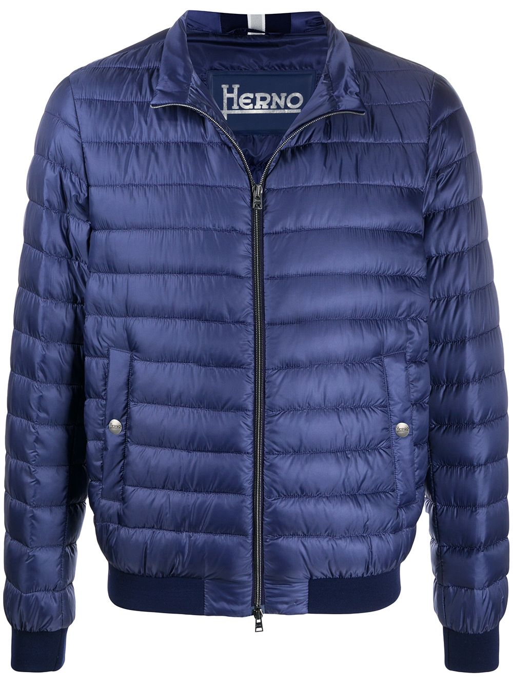 Herno padded zip-up jacket - Blue von Herno