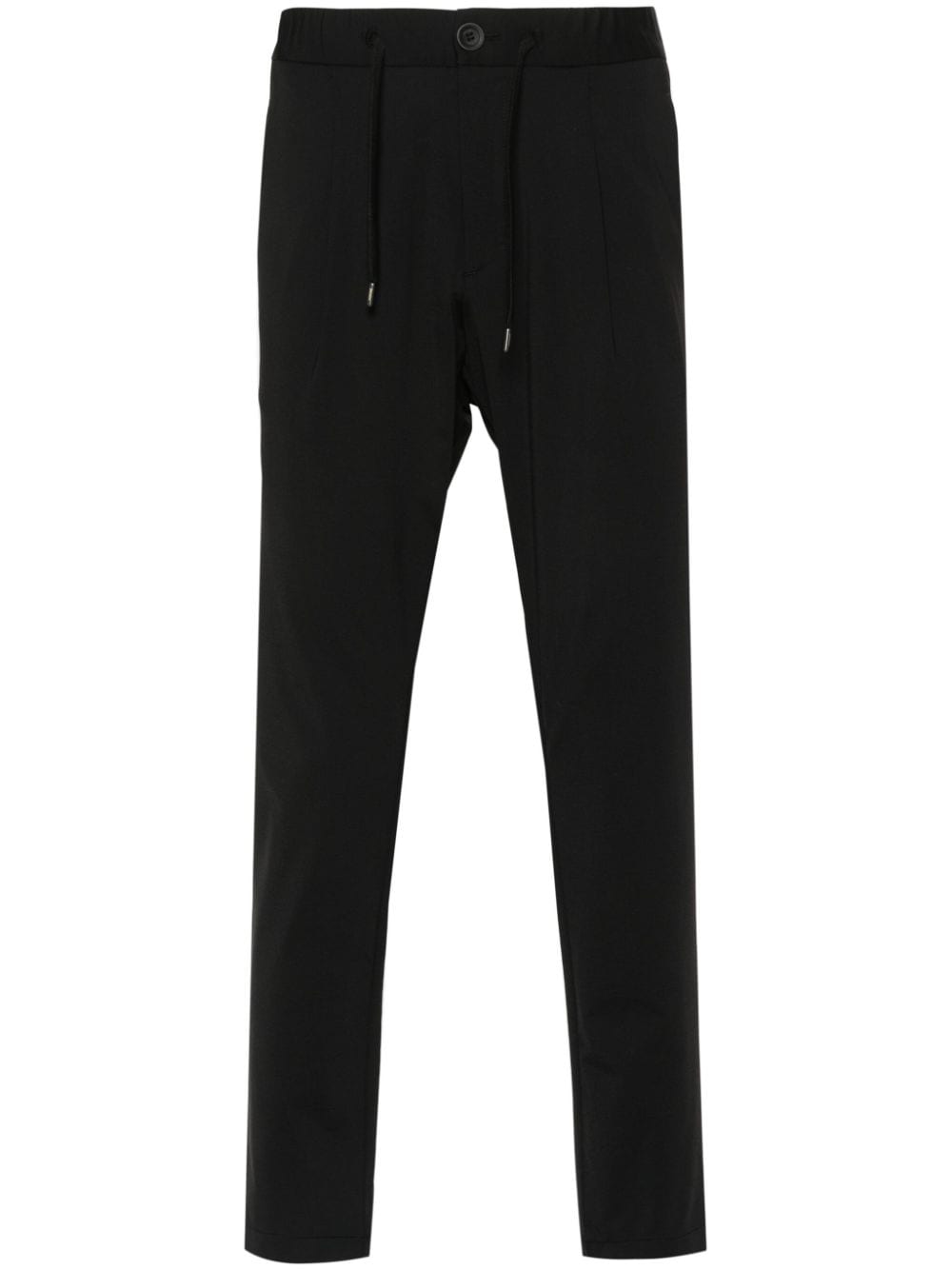 Herno pleated tapered trousers - Black von Herno
