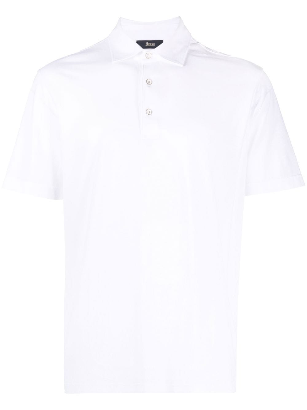 Herno short-sleeved polo shirt - White von Herno