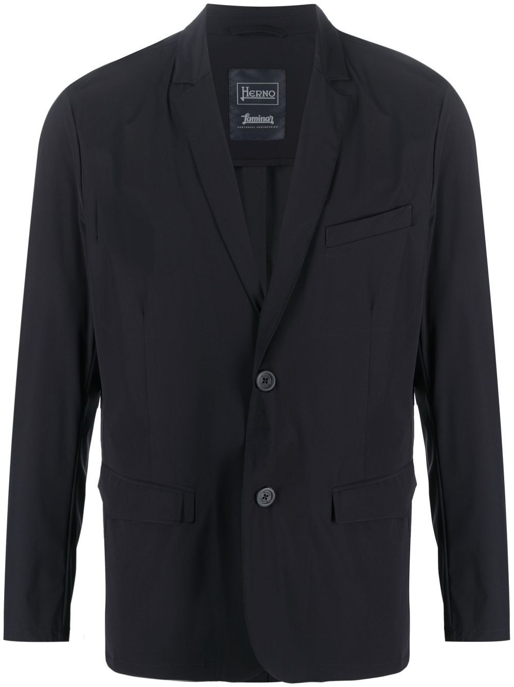 Herno single-breasted blazer - Blue von Herno