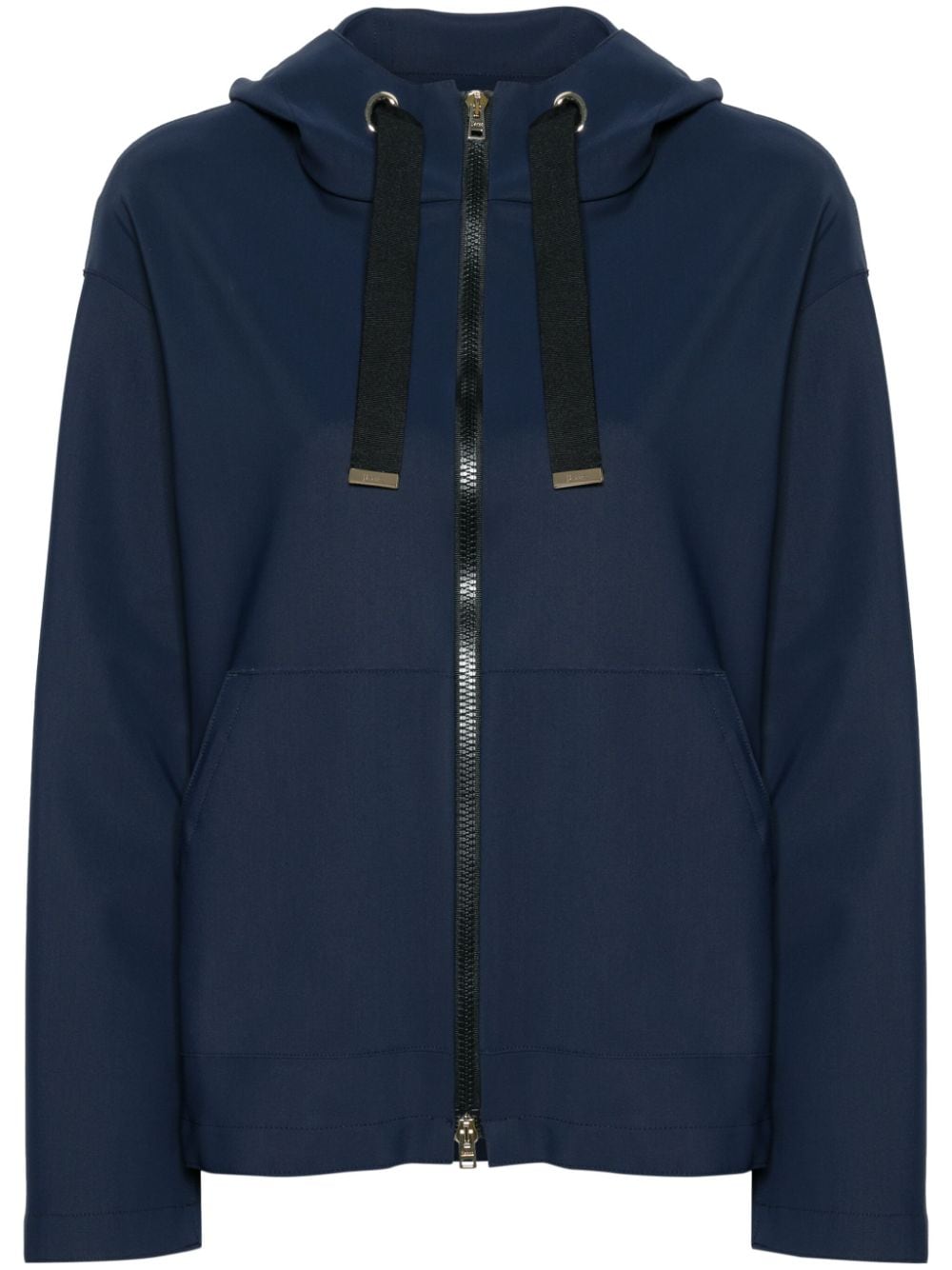 Herno zip-up hooded jacket - Blue von Herno