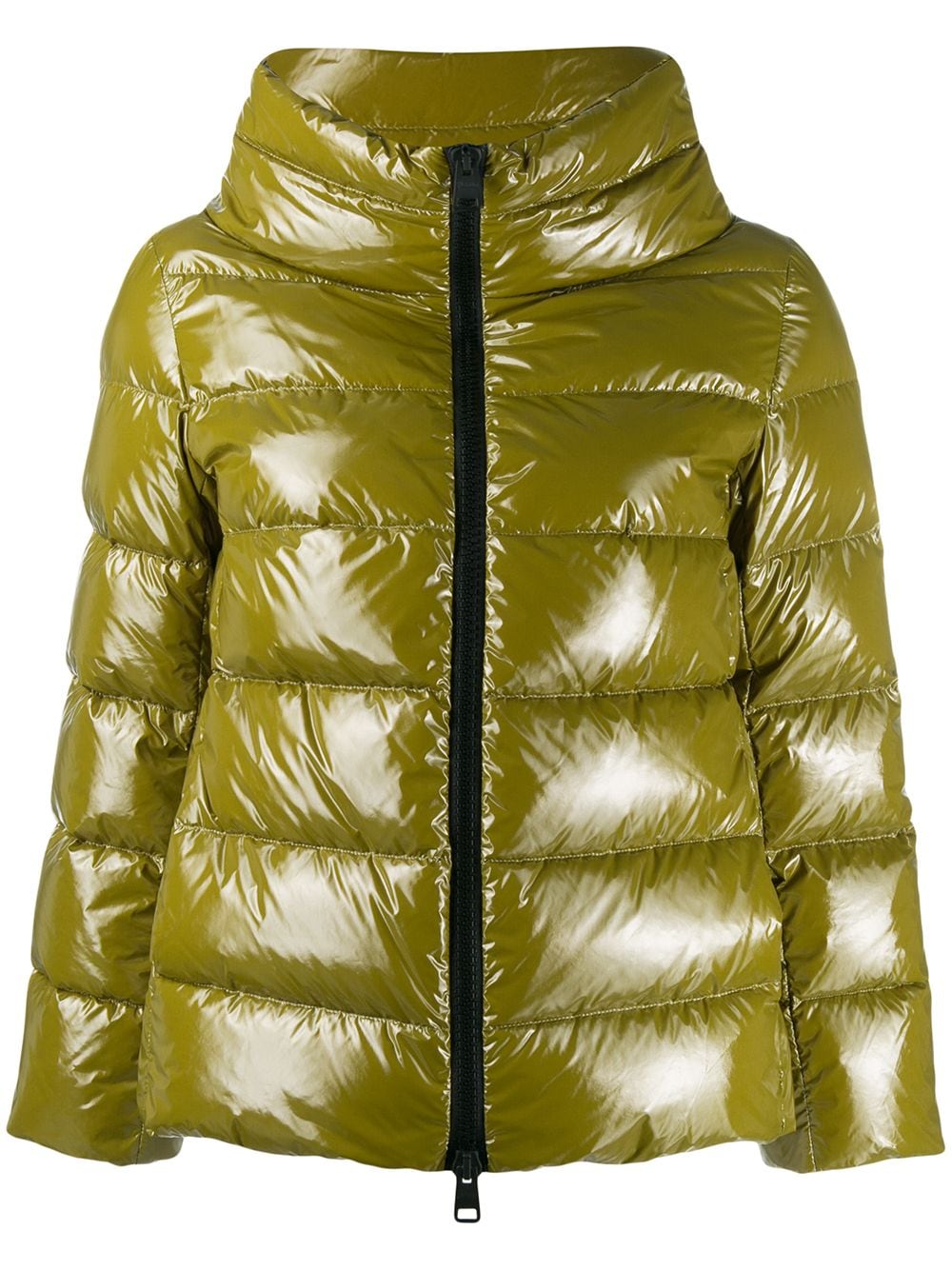 Herno zipped padded jacket - Green von Herno