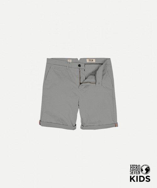 Chino Basic Short Kid-6a Mädchen Grau 6A von Hero Seven