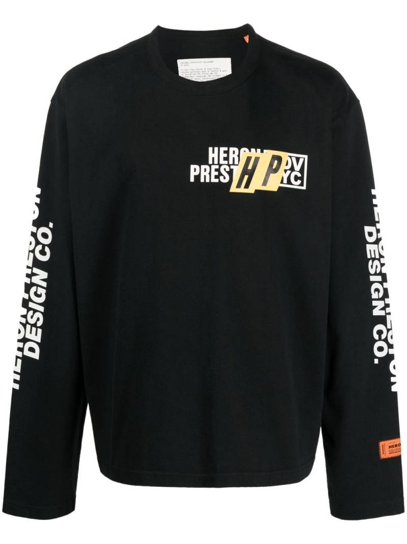 Heron Preston Real Estate OS T-shirt - Black von Heron Preston