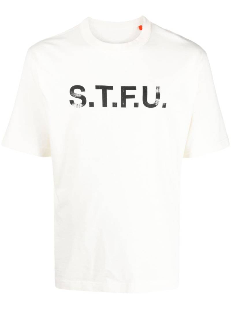 Heron Preston S.T.F.U cotton T-shirt - White von Heron Preston