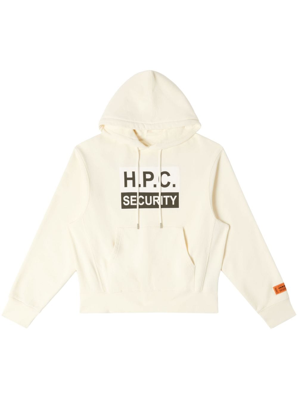 Heron Preston Security logo-print hoodie - Neutrals von Heron Preston