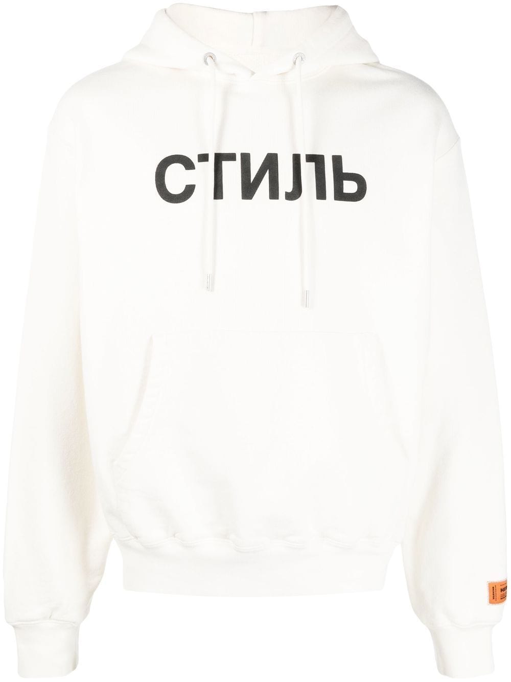 Heron Preston chest-logo hoodie - White von Heron Preston