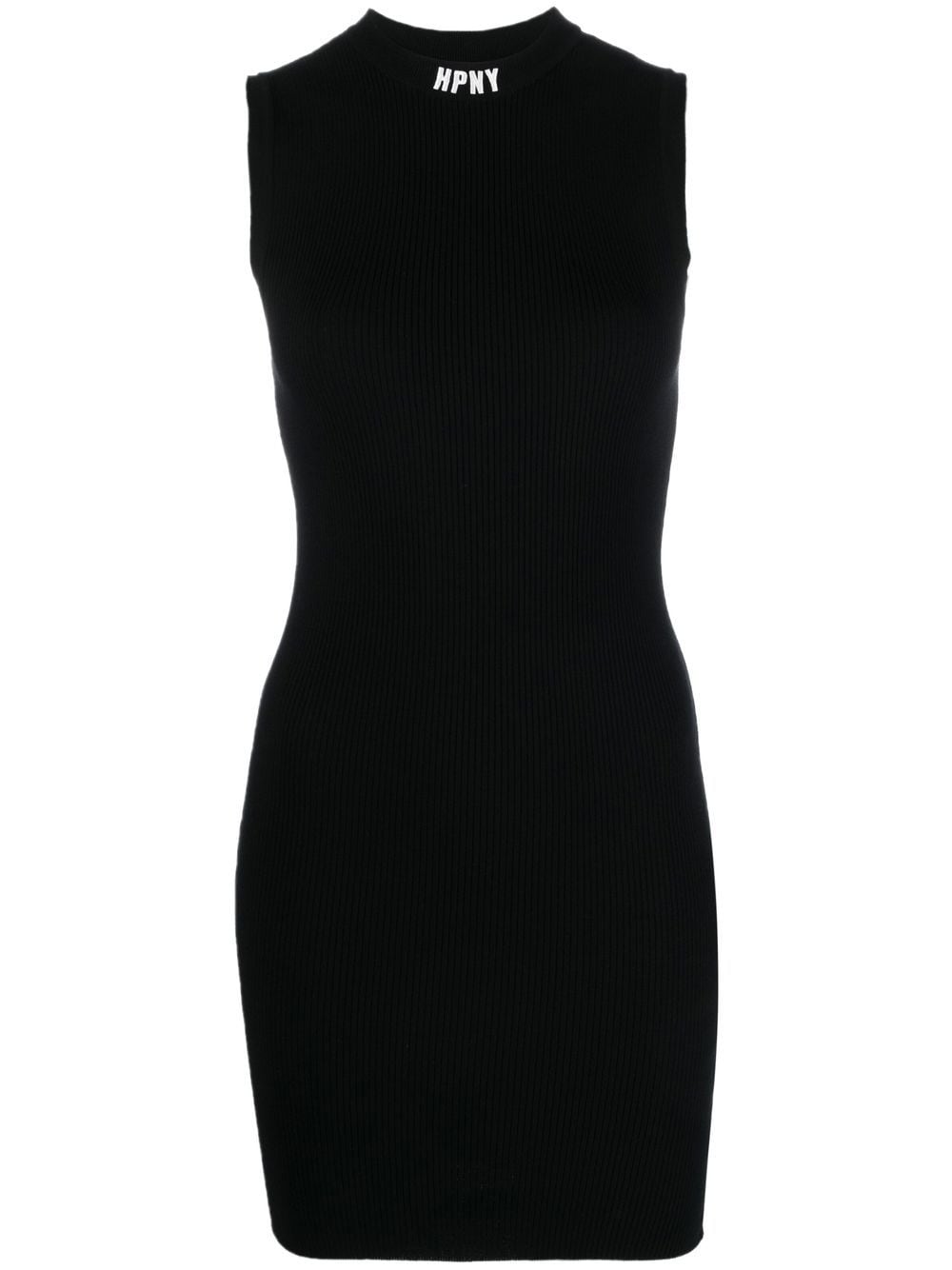 Heron Preston fine ribbed mini bodycon dress - Black von Heron Preston