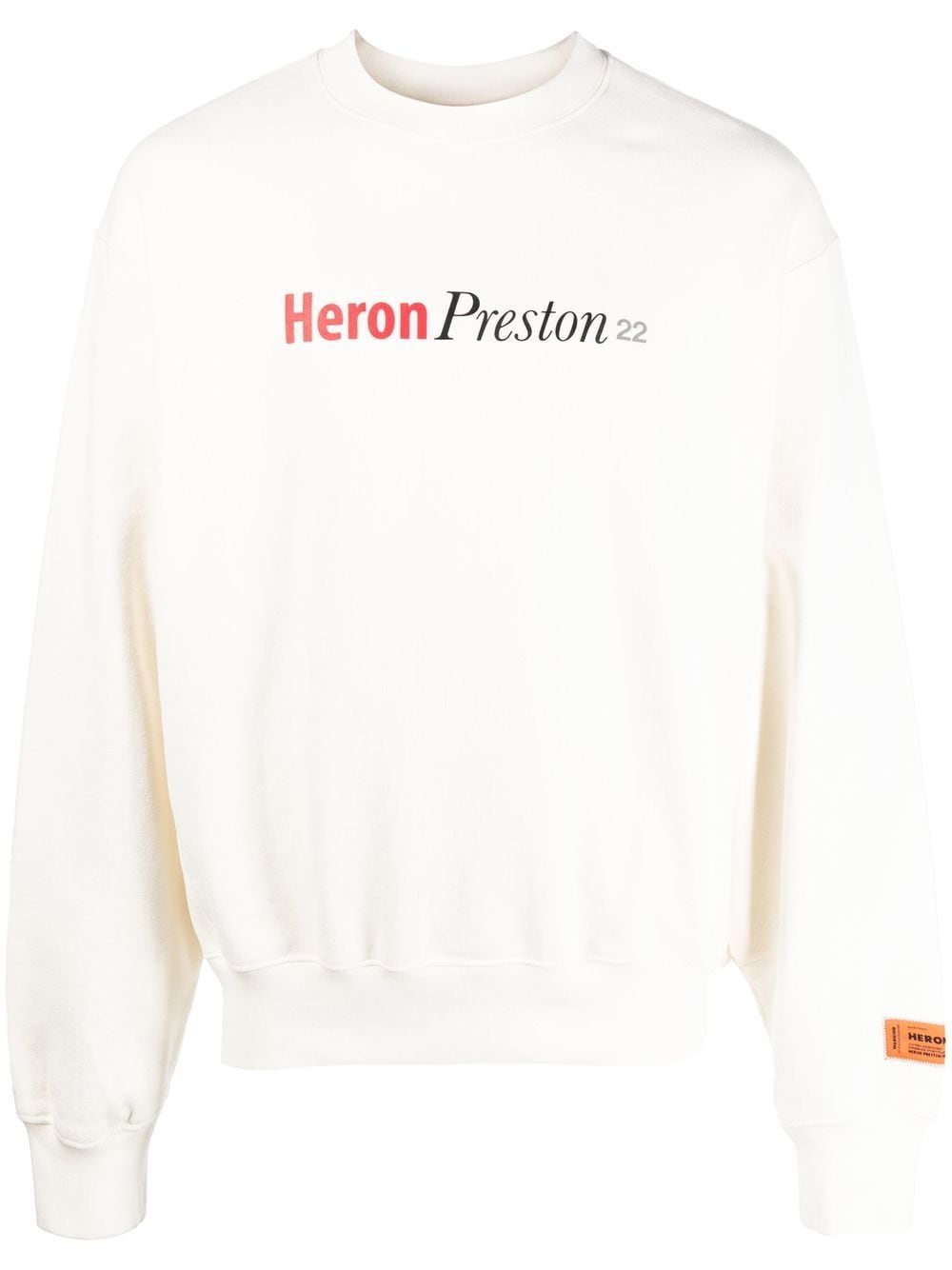 Heron Preston graphic-print sweatshirt - White von Heron Preston