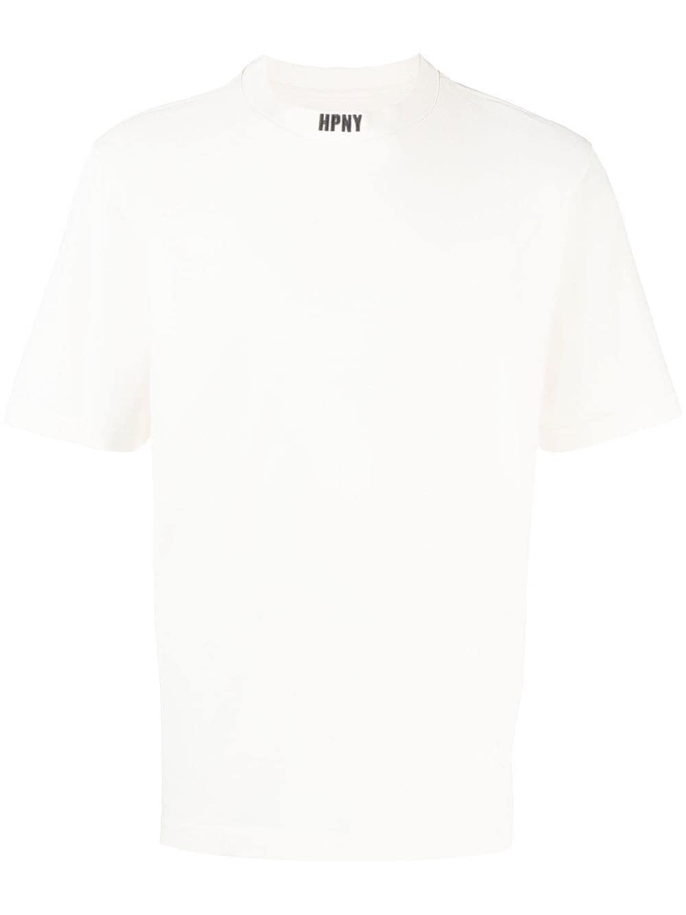 Heron Preston logo-patch crew-neck T-shirt - White von Heron Preston