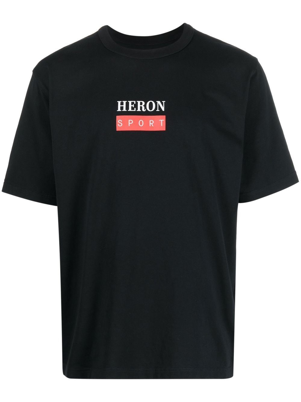 Heron Preston logo-print cotton T-shirt - Black von Heron Preston