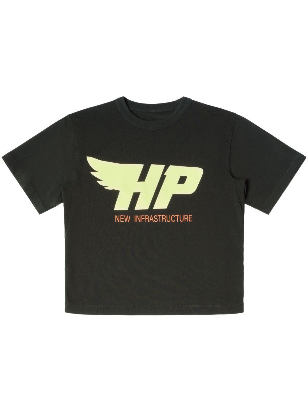 Heron Preston logo-print cotton T-shirt - Black von Heron Preston