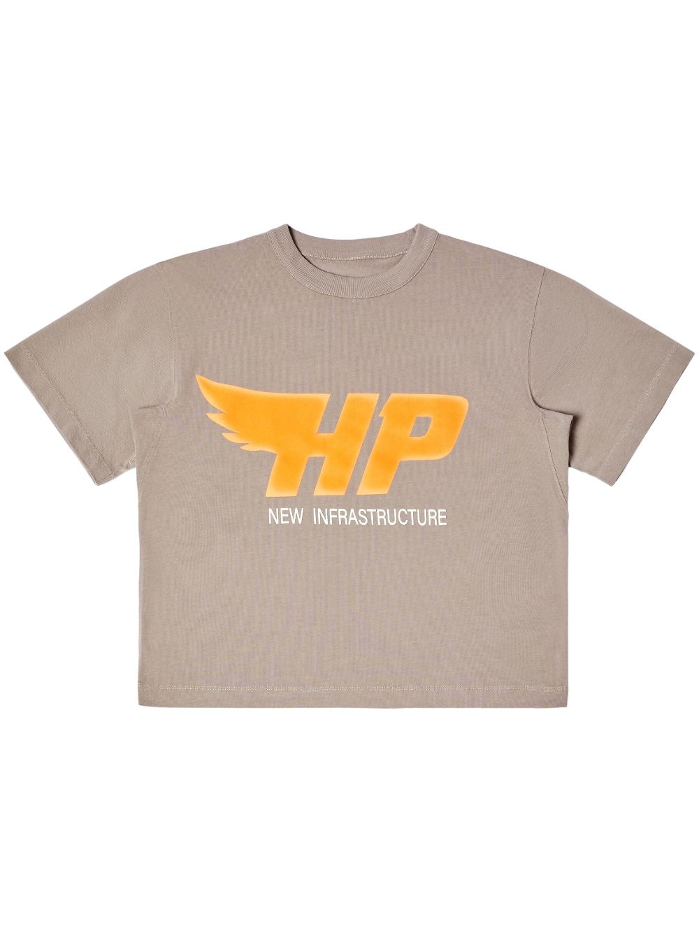 Heron Preston logo-print cotton T-shirt - Grey von Heron Preston