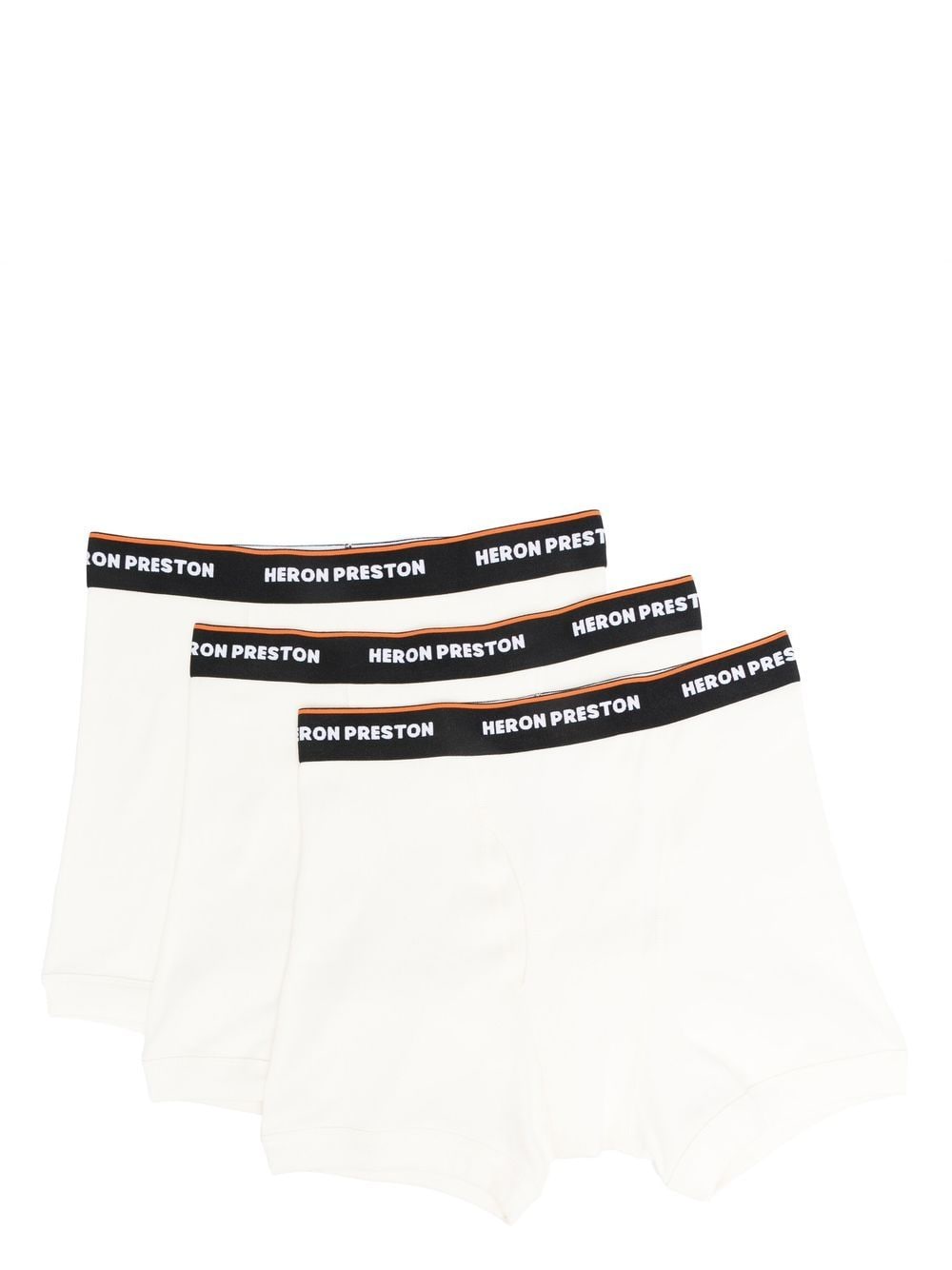 Heron Preston logo-tape detail boxers - White von Heron Preston