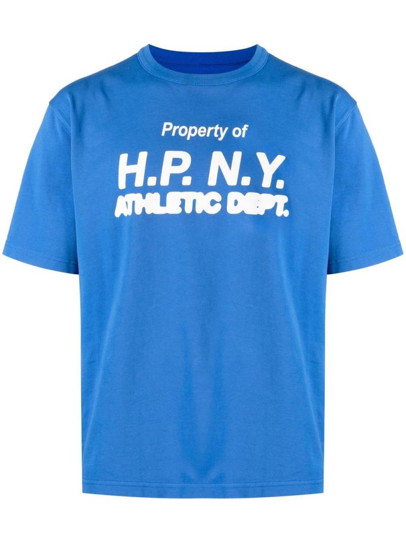 Heron Preston slogan-print cotton T-shirt - Blue von Heron Preston