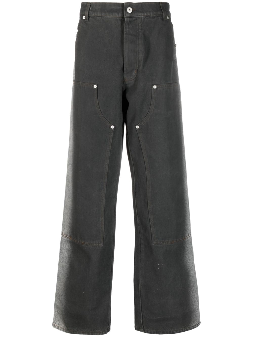 Heron Preston wide-leg denim jeans - Grey von Heron Preston