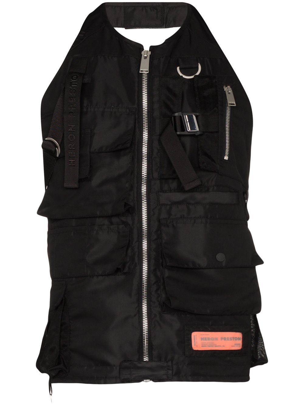 Heron Preston zipped vest - Black von Heron Preston