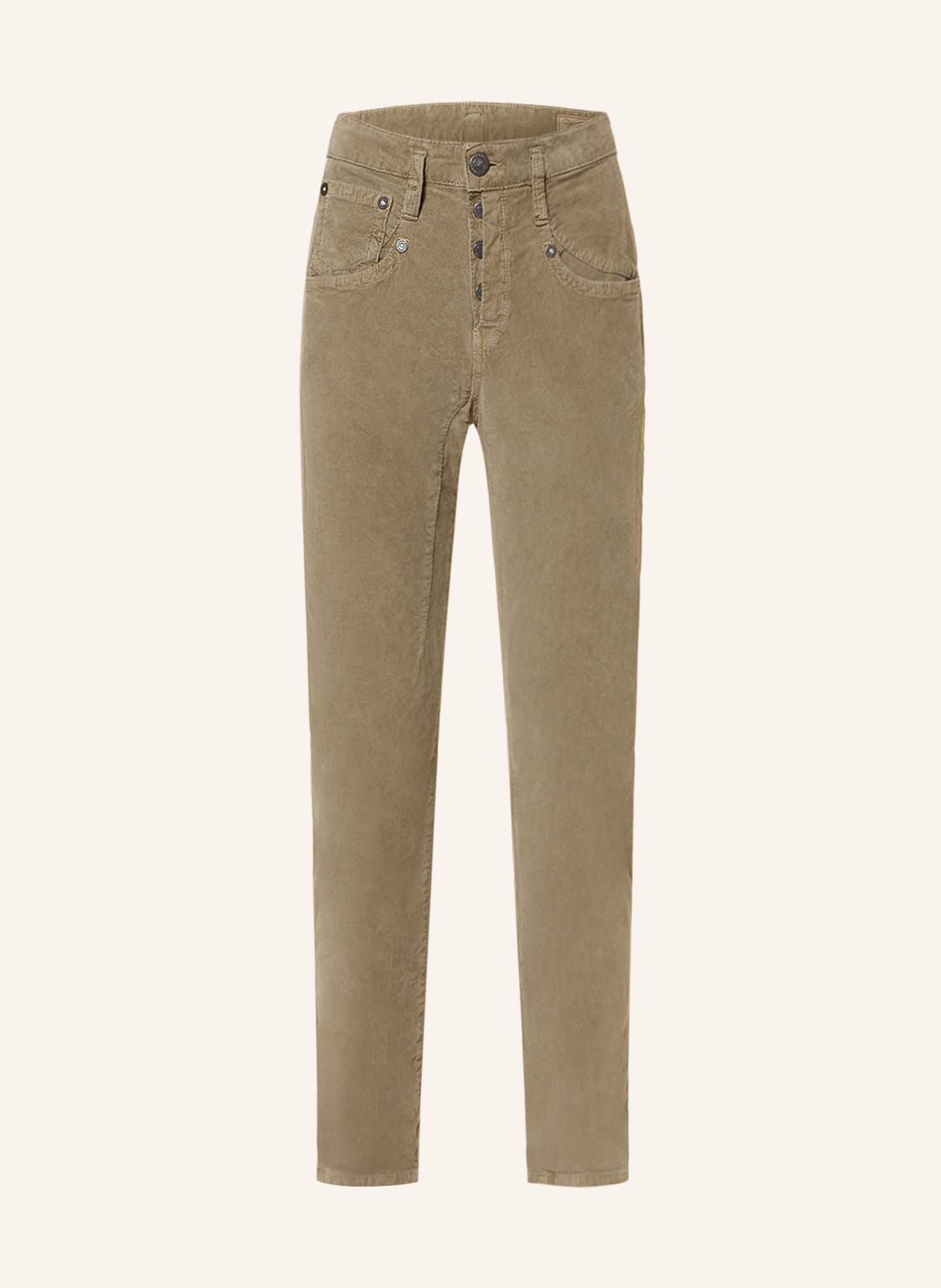 Herrlicher 7/8-Cordhose Shyra gruen Herrlicher 7/8-Cordhose Shyra gruen von Herrlicher