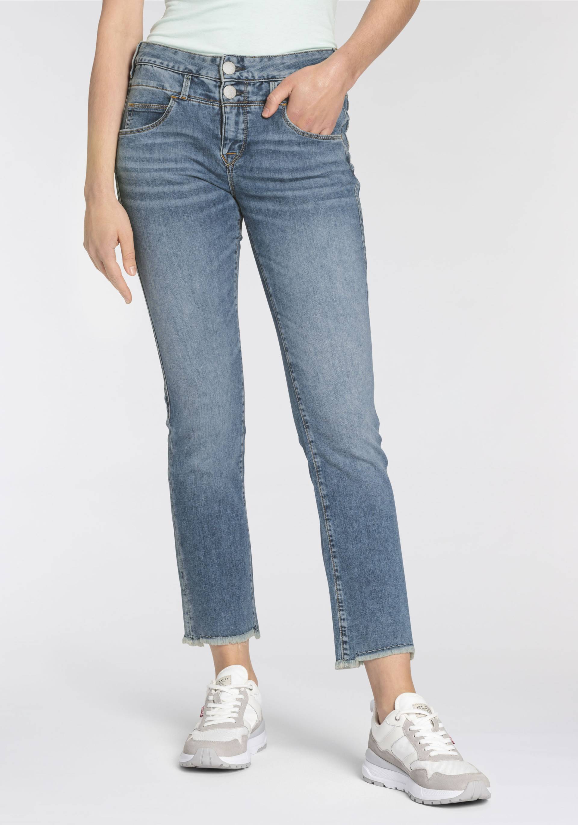 Herrlicher Bootcut-Jeans »Baby Cropped Light Denim« von Herrlicher