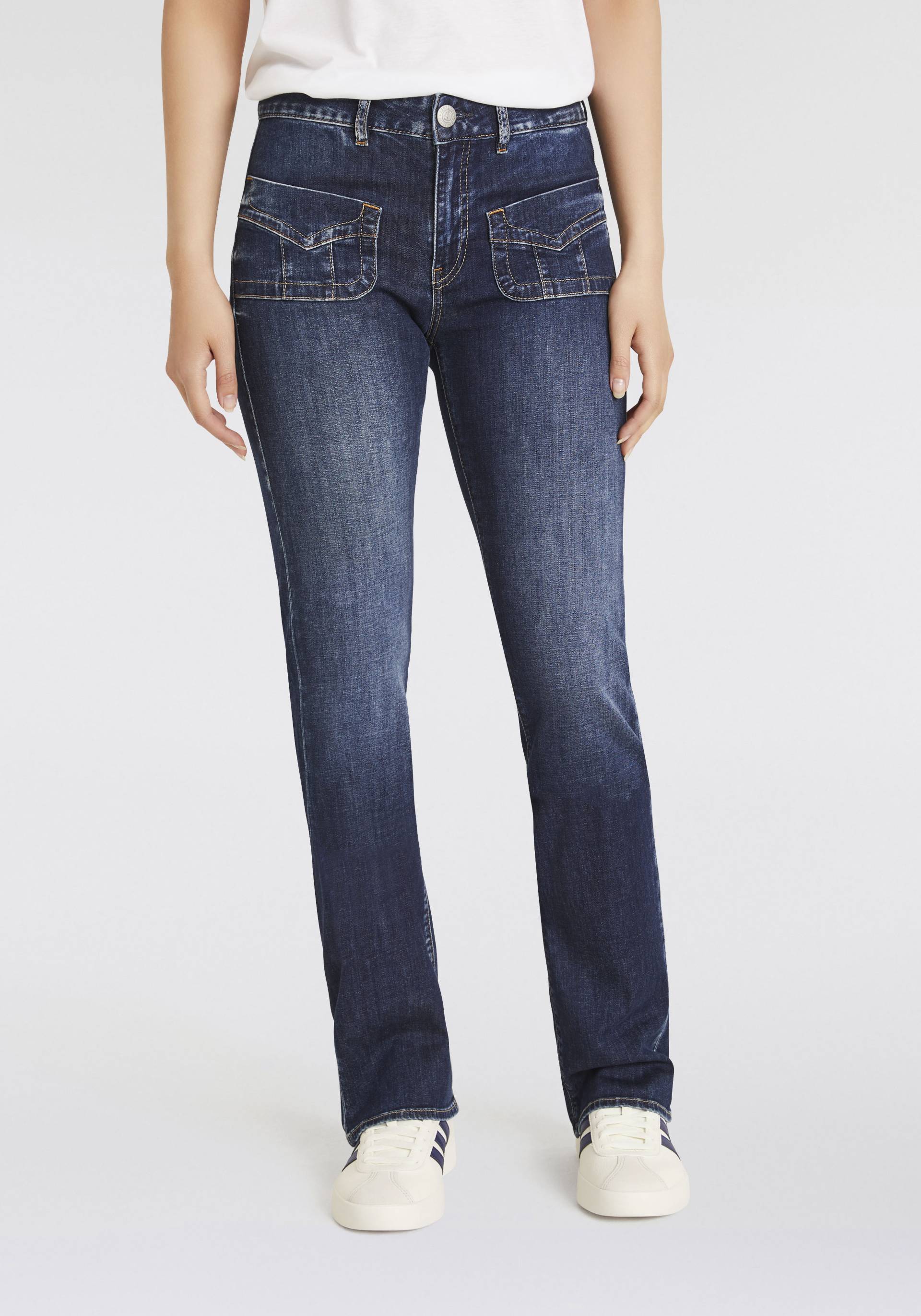Herrlicher Bootcut-Jeans »Lucky 20 Recycled Denim Light« Herrlicher Bootcut-Jeans »Lucky 20 Recycled Denim Light« von Herrlicher