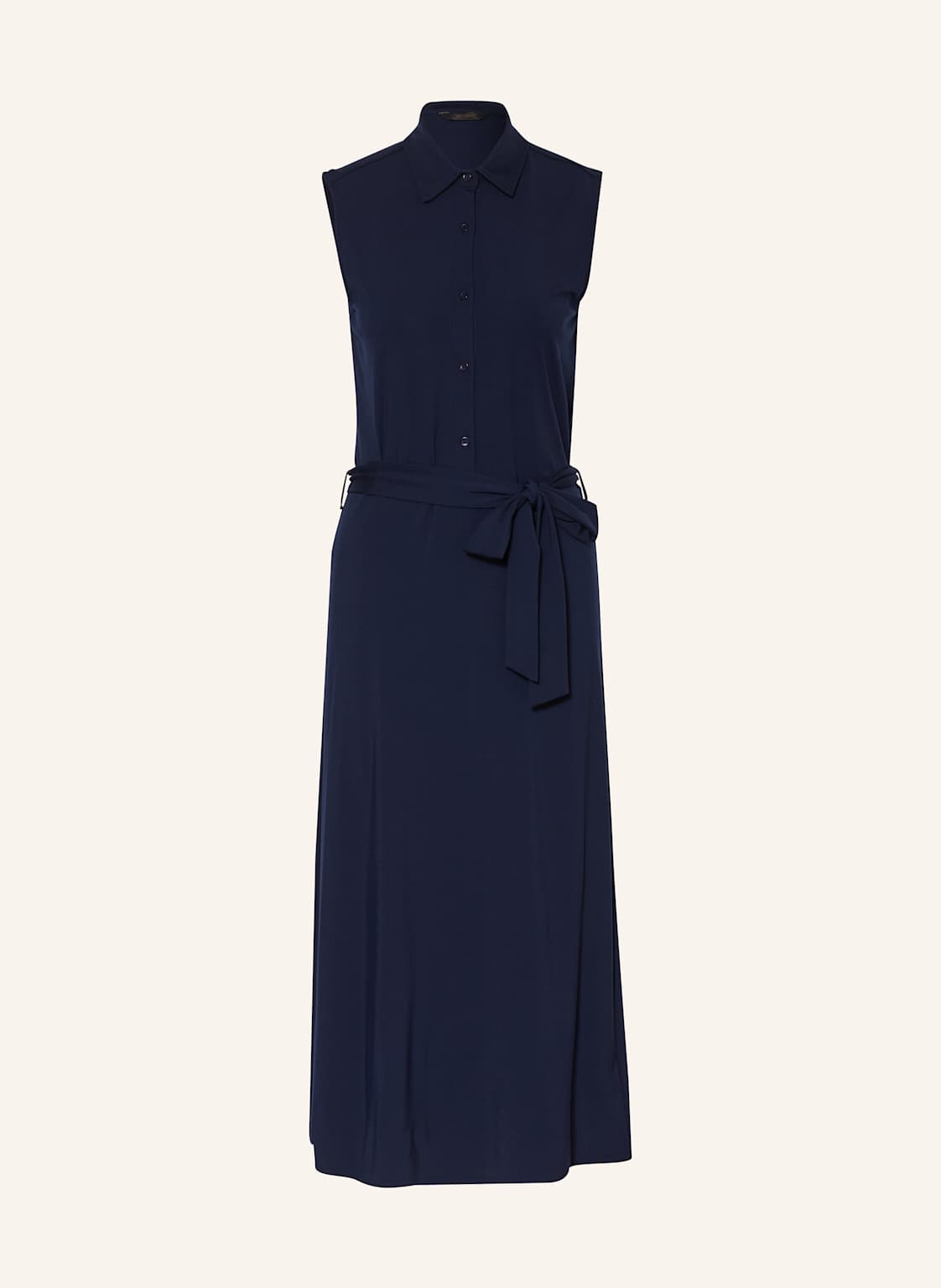 Herrlicher Jersey-Polokleid Hanka blau von Herrlicher