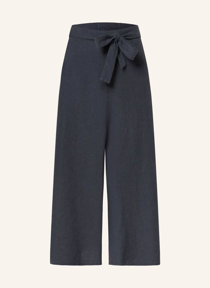 Herrlicher Leinen-Culotte Nelanie blau von Herrlicher