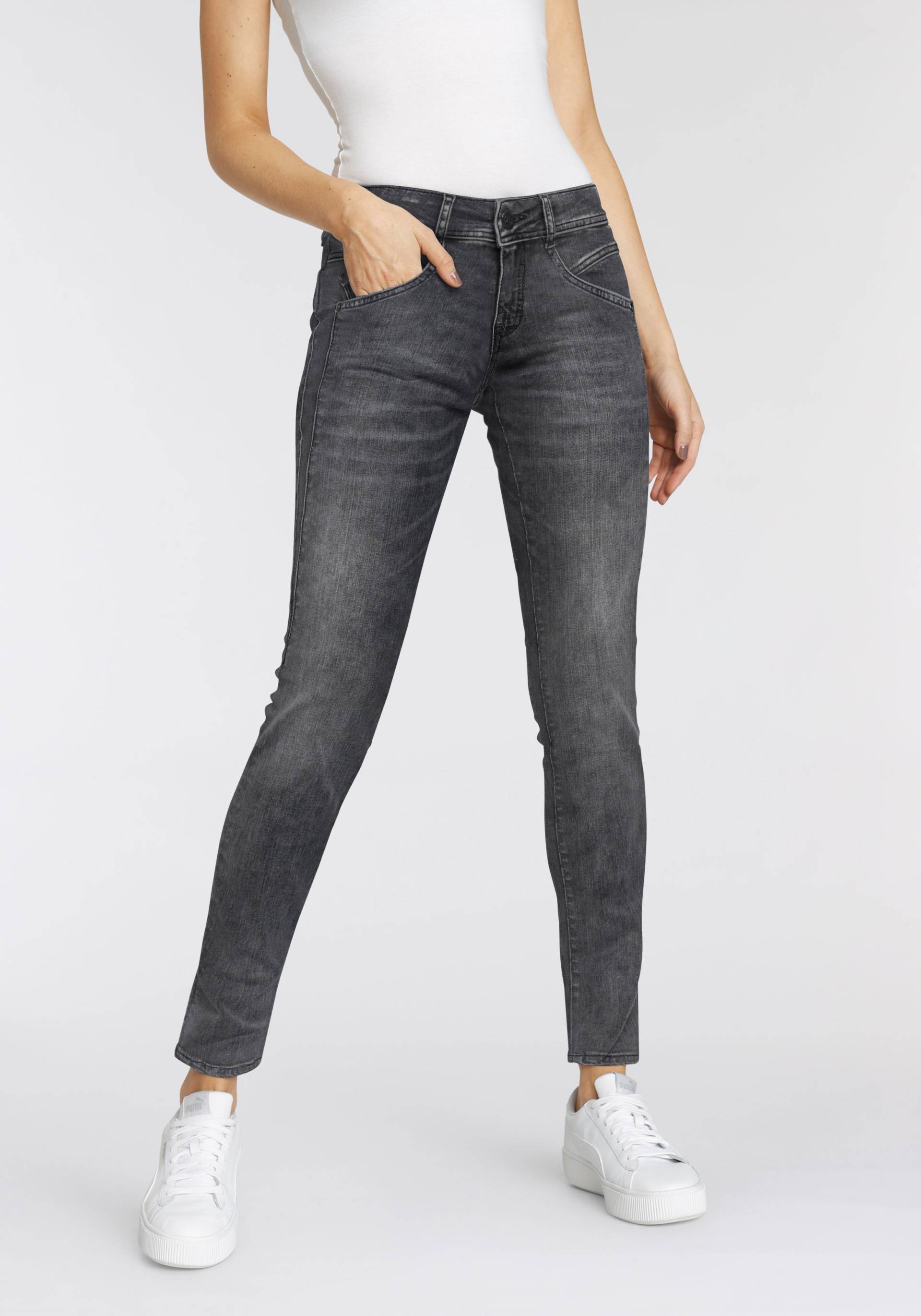 Herrlicher Slim-fit-Jeans »GINA SLIM POWERSTRETCH« von Herrlicher