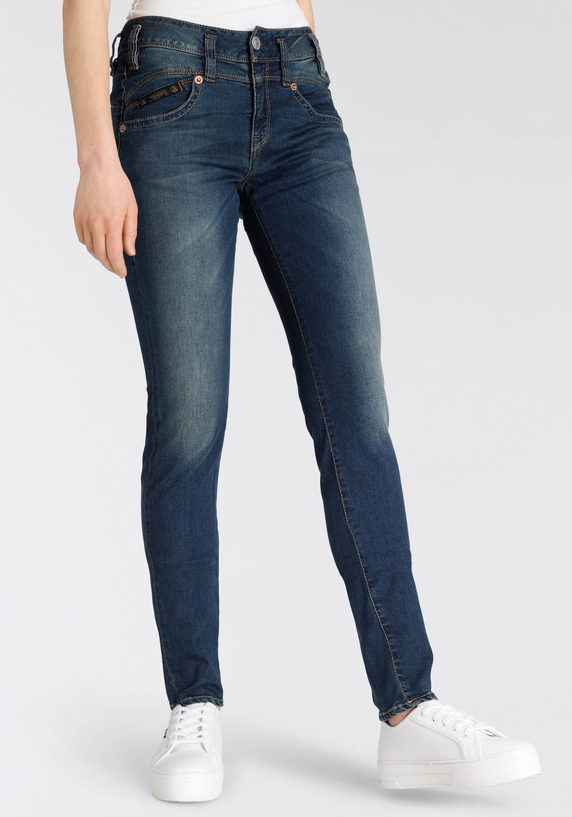 Herrlicher Slim-fit-Jeans »PEARL SLIM ORGANIC« von Herrlicher