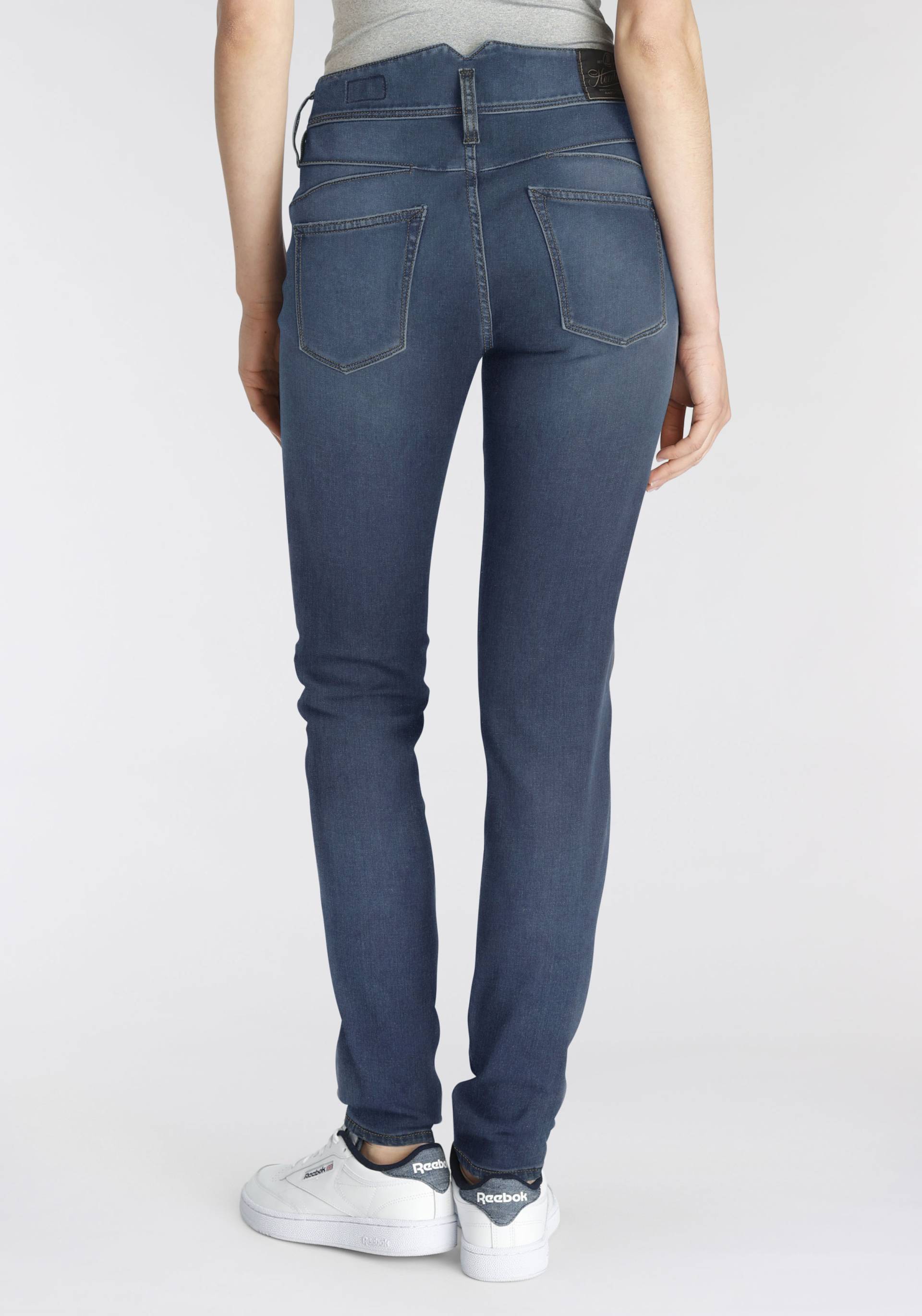 Herrlicher Slim-fit-Jeans »PEARL SLIM REUSED«, Nachhaltige Premium-Qualität enthält recyceltes Material von Herrlicher