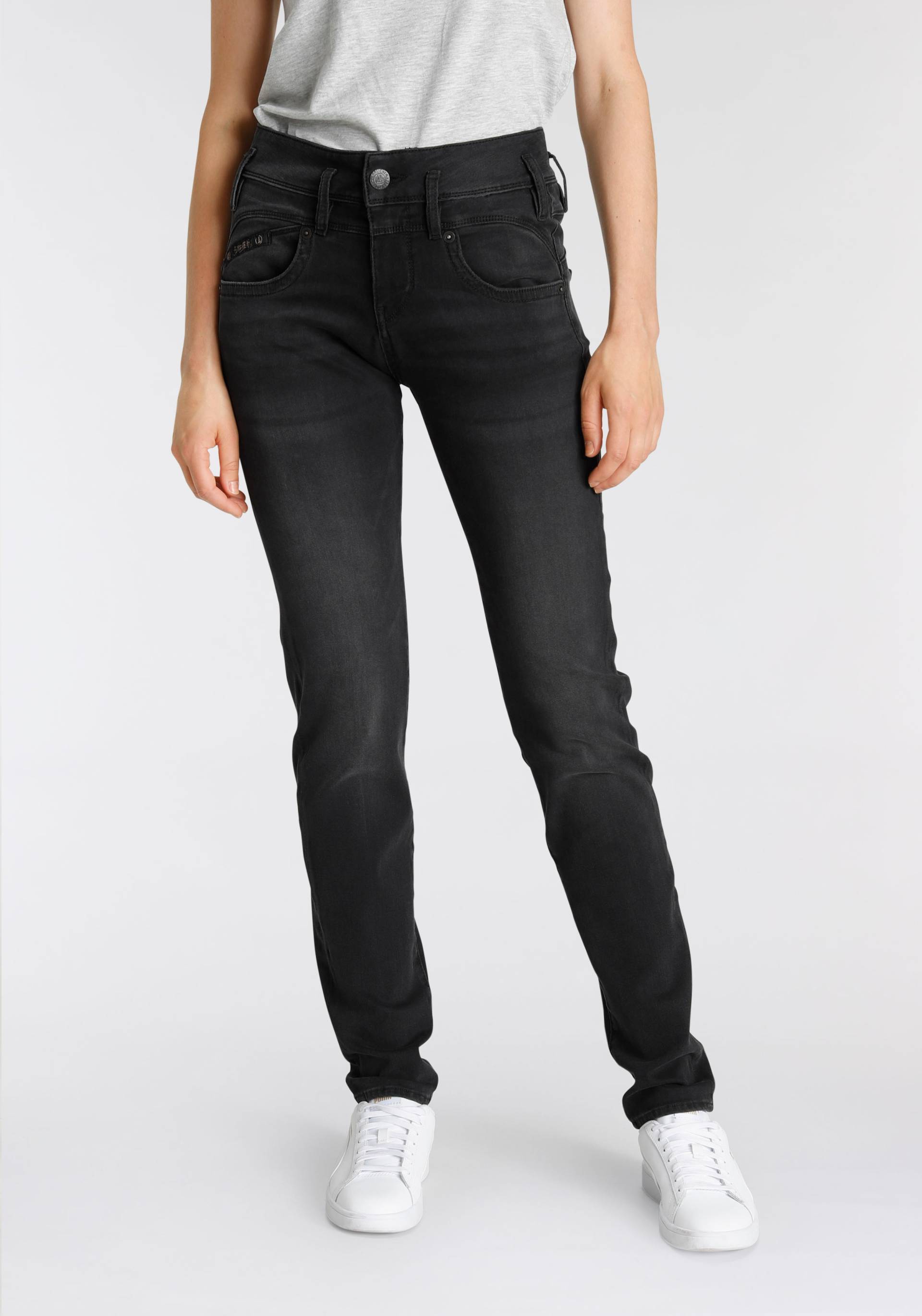 Herrlicher Slim-fit-Jeans »PEARL SLIM REUSED« von Herrlicher