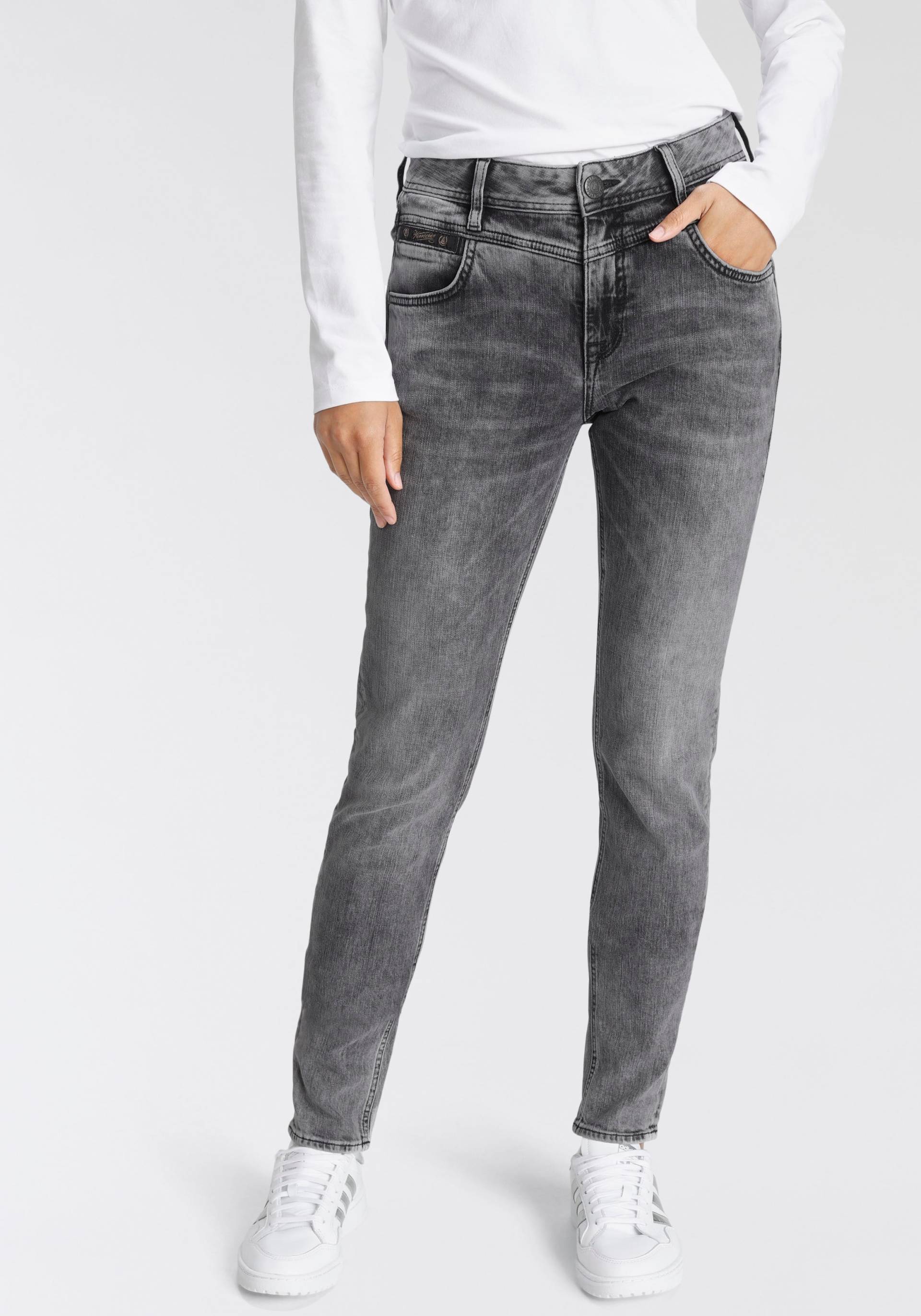 Herrlicher Slim-fit-Jeans »PEPPY SLIM RECYCLED DENIM« von Herrlicher