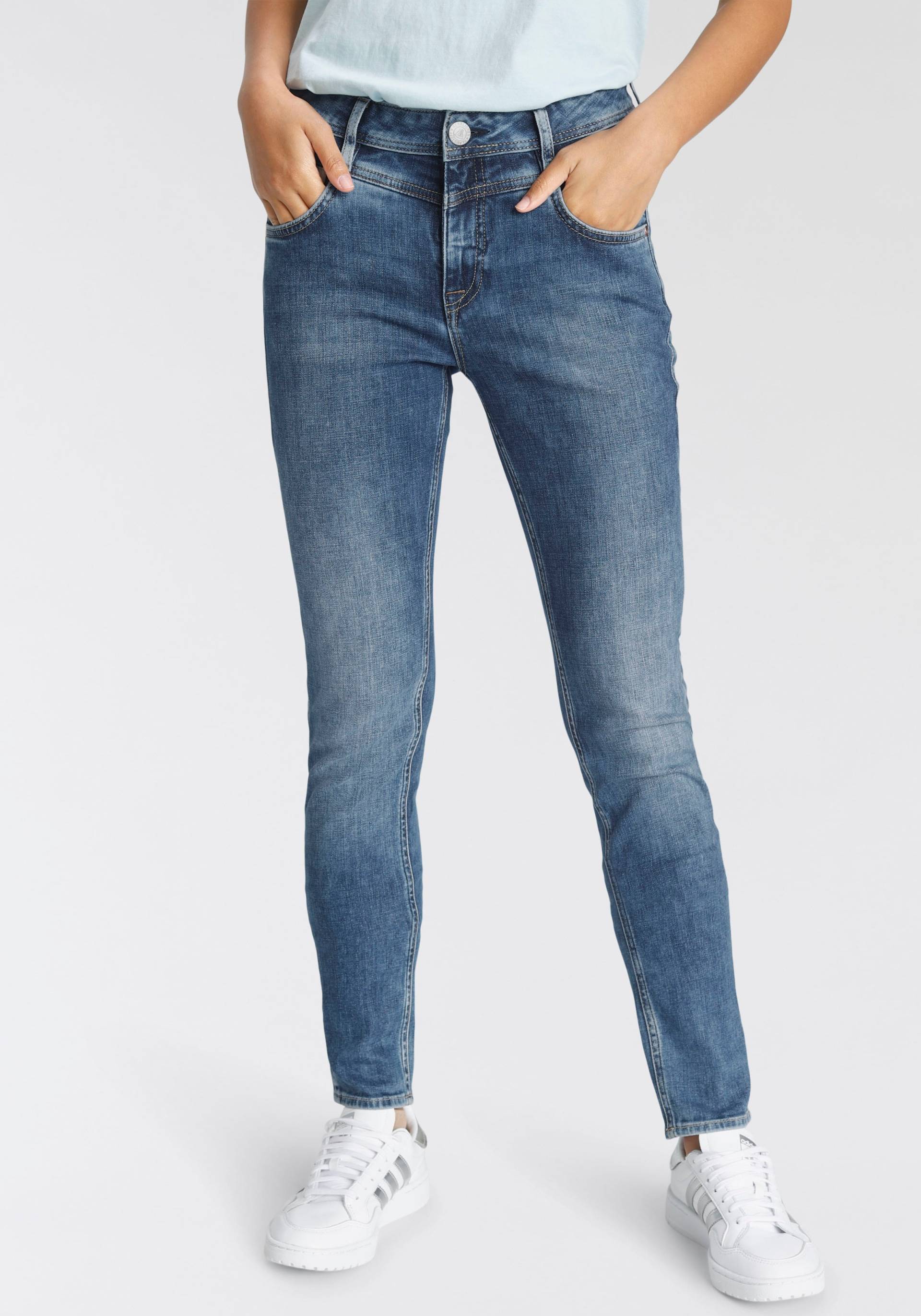 Herrlicher Slim-fit-Jeans »PEPPY SLIM RECYCLED DENIM« von Herrlicher