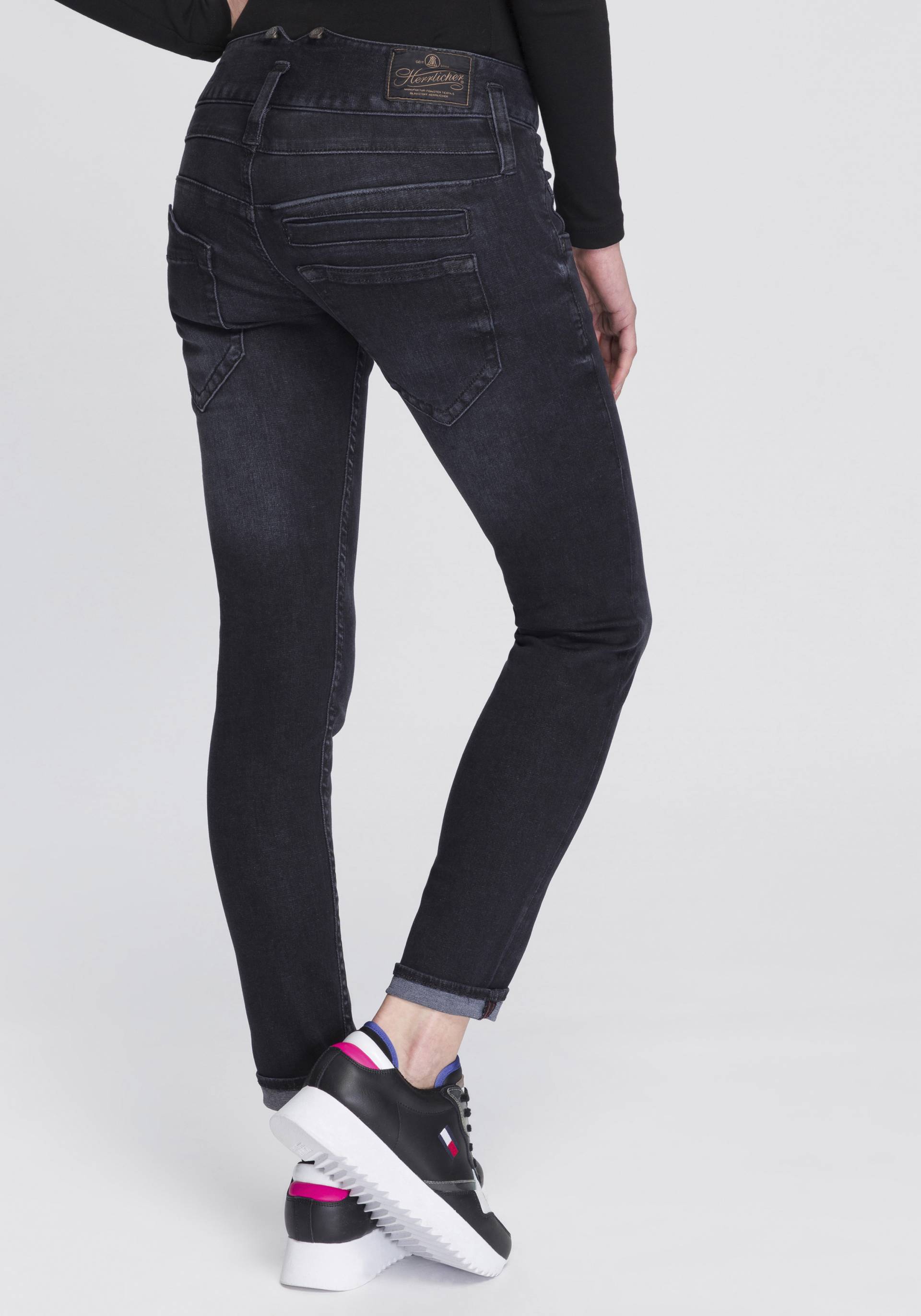 Herrlicher Slim-fit-Jeans »PITCH SLIM REUSED«, umweltfreundlich dank der ISKO New Technology von Herrlicher