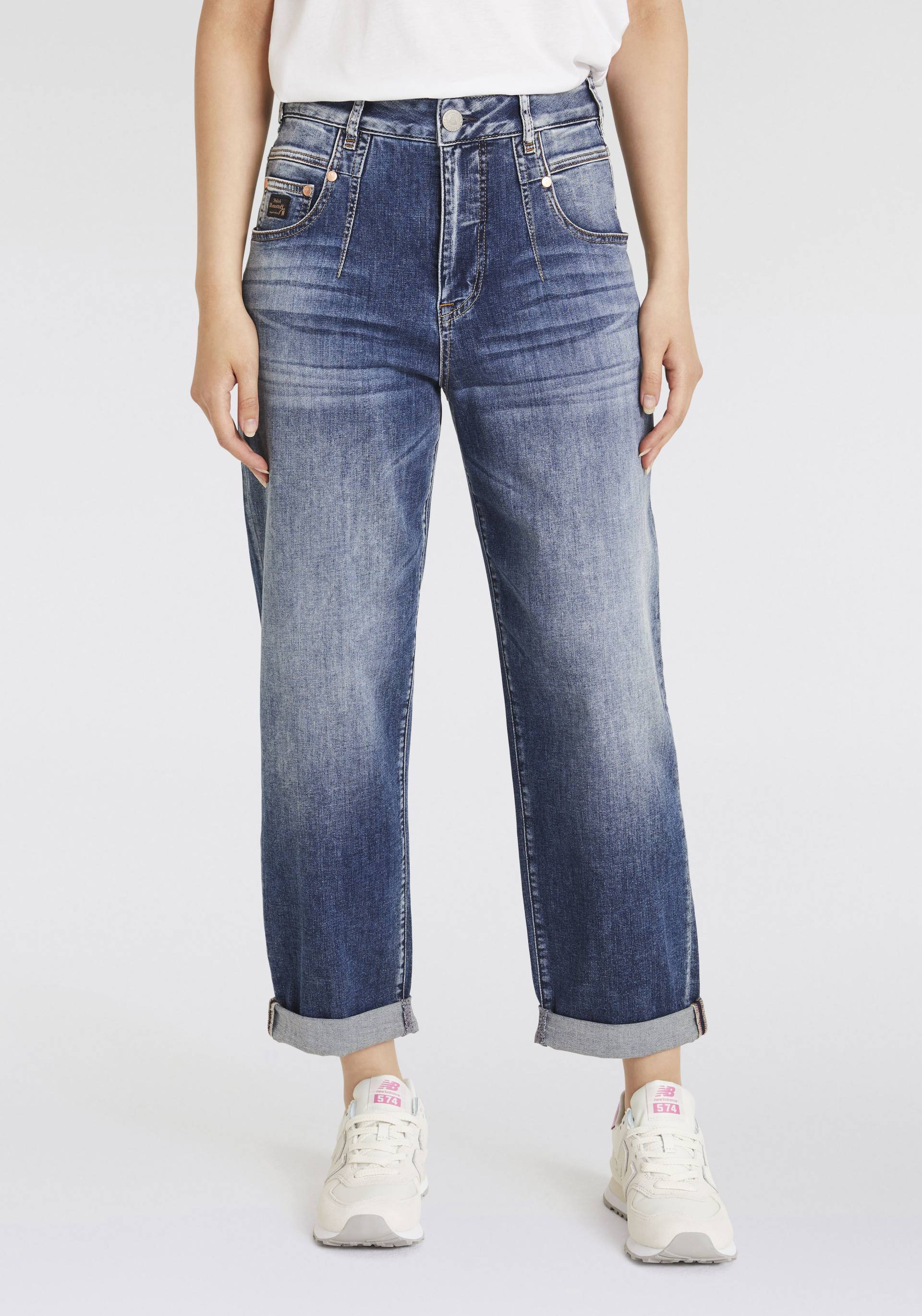 Herrlicher Straight-Jeans »Brooke Recycled Denim Light«, krempelbar Herrlicher Straight-Jeans »Brooke Recycled Denim Light«, krempelbar von Herrlicher