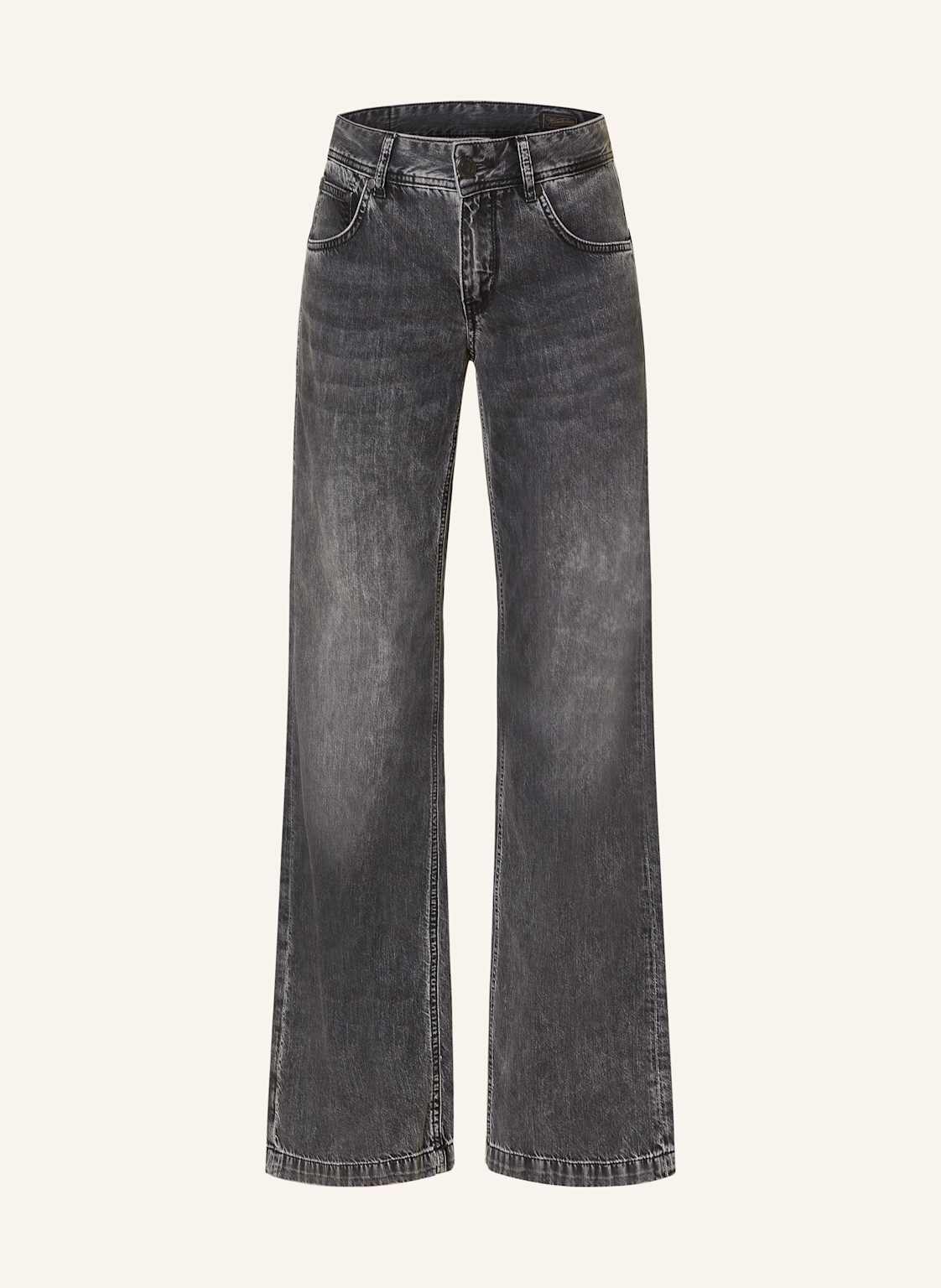 Herrlicher Straight Jeans Edna grau von Herrlicher