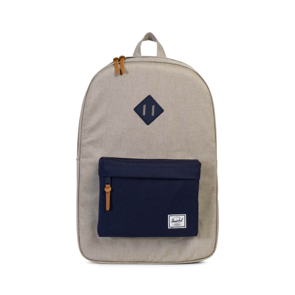 Heritage - Rucksack in Light Khaki Crosshatch / Peacoat Heritage - Rucksack in Light Khaki Crosshatch / Peacoat von Herschel