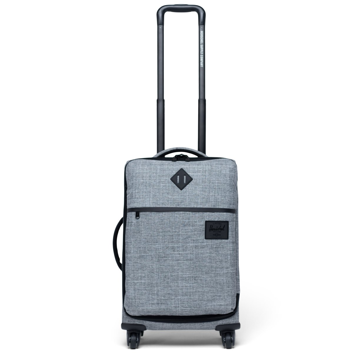 Highland - Carry On Large Trolley, Raven Crosshatch von Herschel