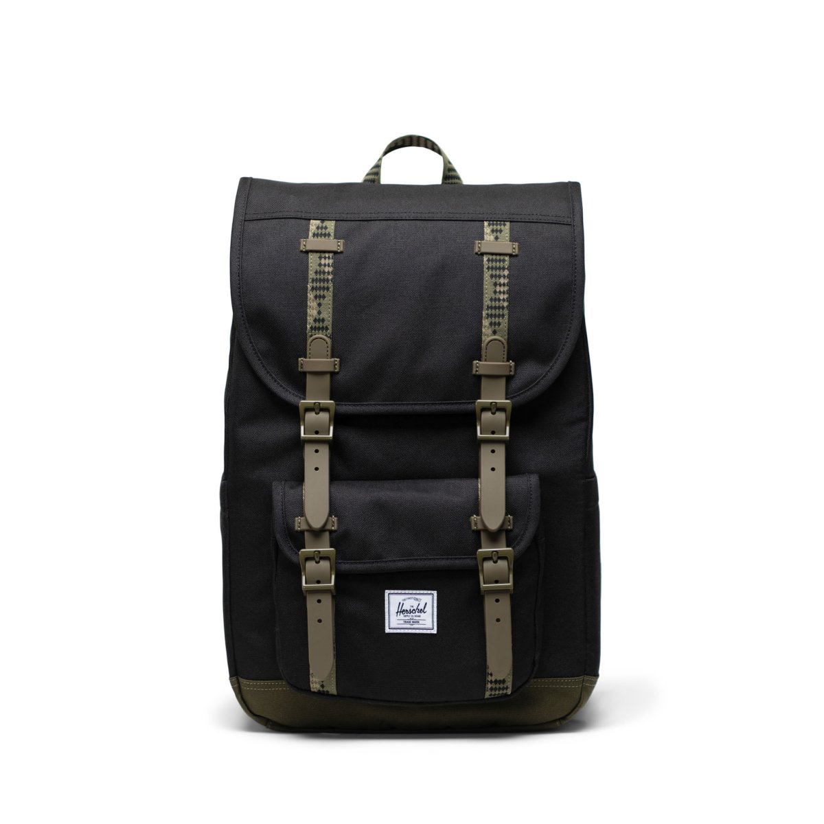 Little America - Mid Backpack in Black/Ivy Green Little America - Mid Backpack in Black/Ivy Green von Herschel