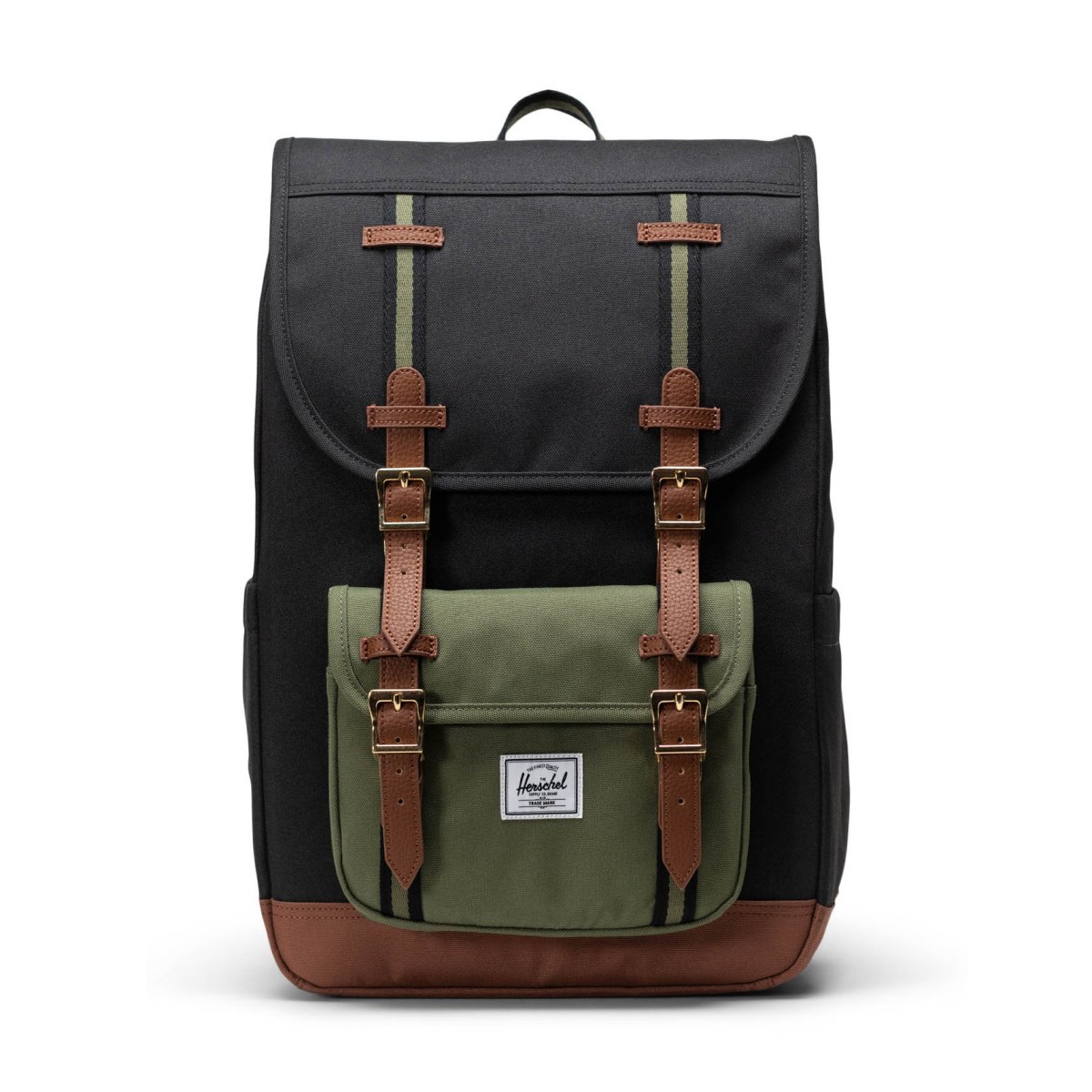 Little America - Mid Backpack in Schwarz/Grün Little America - Mid Backpack in Schwarz/Grün von Herschel